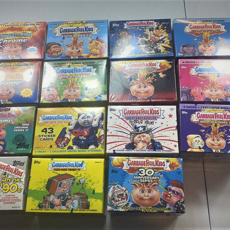 Acrylic protective Box For Topps Garbage Pail Kids Blaster Box (Chrome, We Hate The 80's/90's, Adam-Geddon, BNS 1-3, etc) - Acrydis