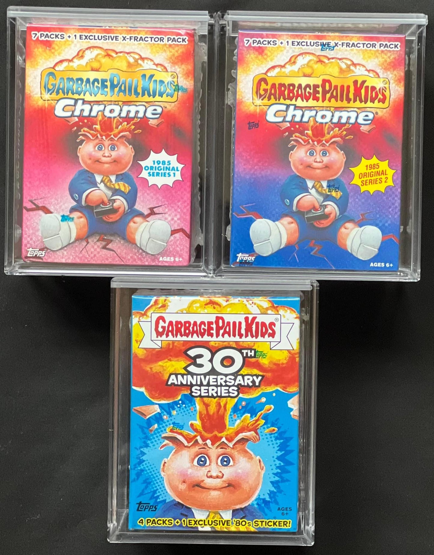Acrylic Protective Box For Topps Garbage Pail Kids Blaster Box (Chrome, We Hate The 80's/90's, Adam-Geddon, BNS 1-3, etc) - Acrydis