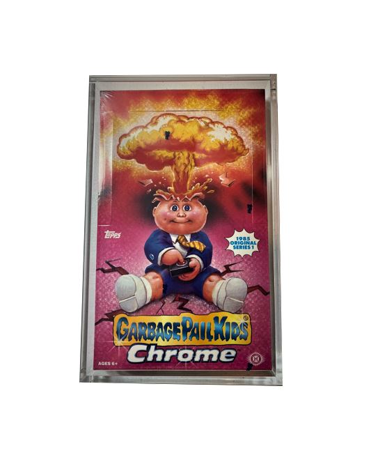 Acrylic Protective Box For Garbage Pail Kids Chrome Hobby Boxes 24ct - Acrydis