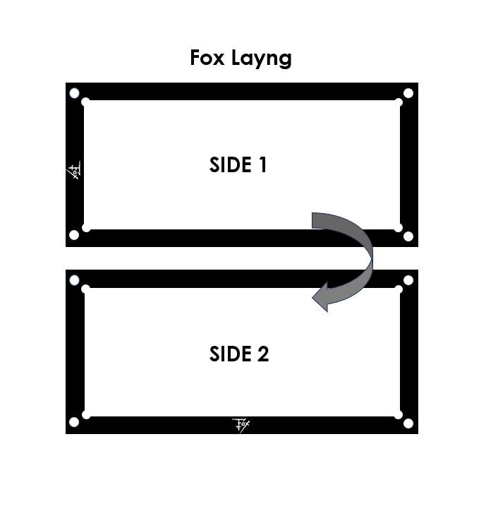 Fox Layng - Artist Signature Serie - Triptych Sketch Card Holder - Acrydis