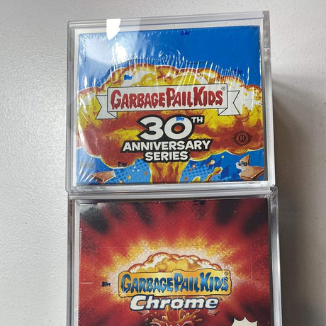 Acrylic protective Box For Topps Garbage Pail Kids Standard 24x Packs Hobby Box (Chrome, Flashback 1/2/3 - BNS 1/2/3 etc.) - Acrydis