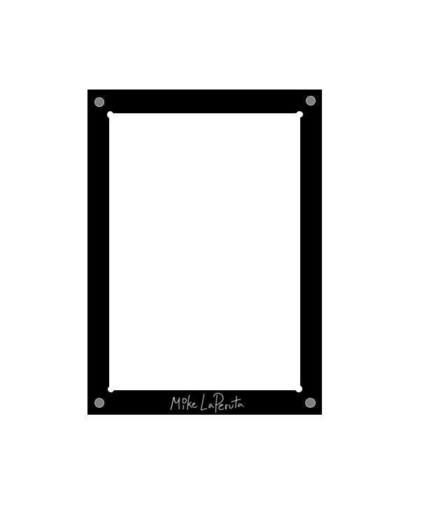 Mike La Peruta - Artist Signature Serie - Single Sketch Card Holder - Acrydis