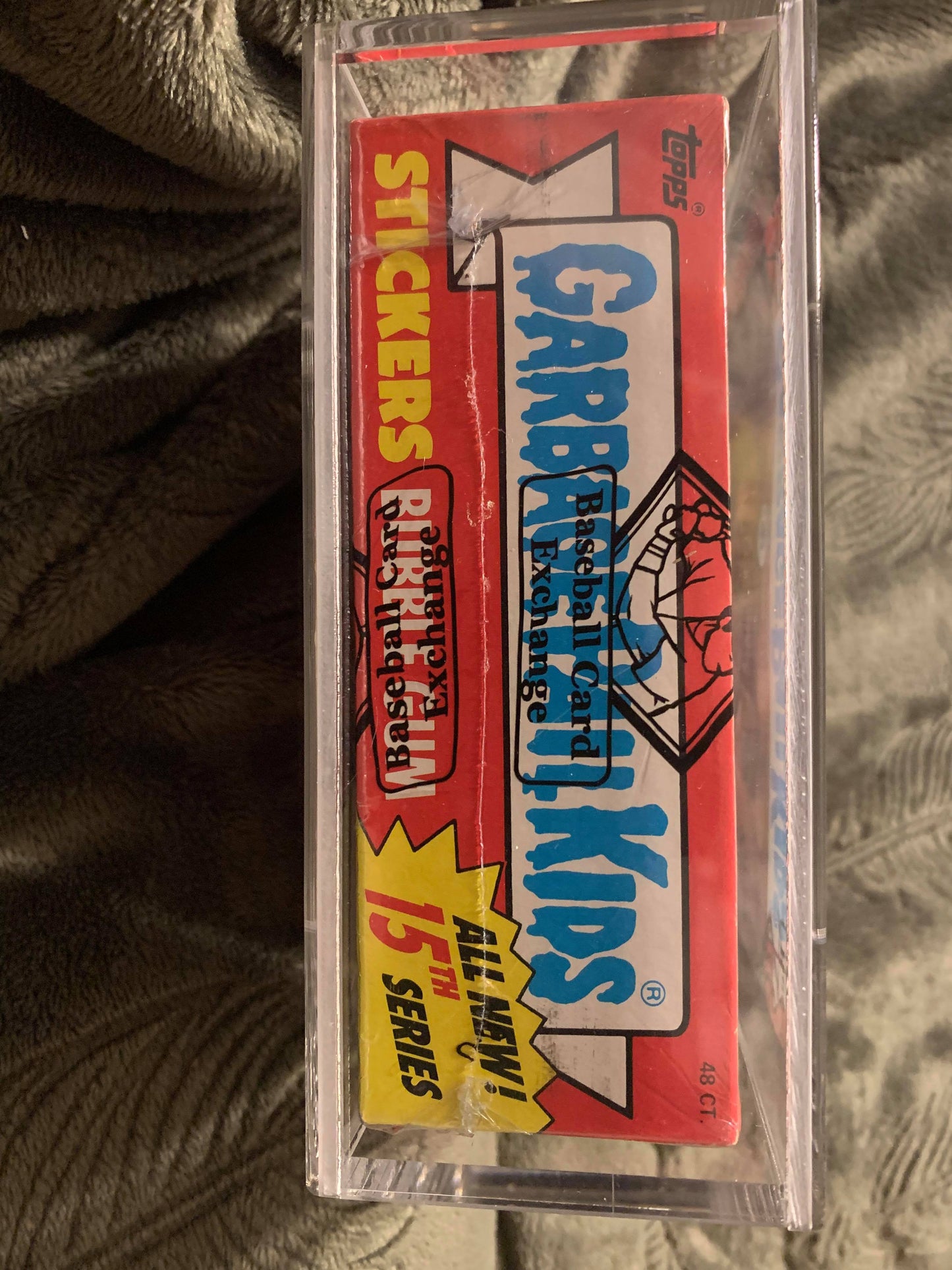 Topps Garbage Pail Kids Protective Case For Original Series OS 1-15 - EXCLUSIVE