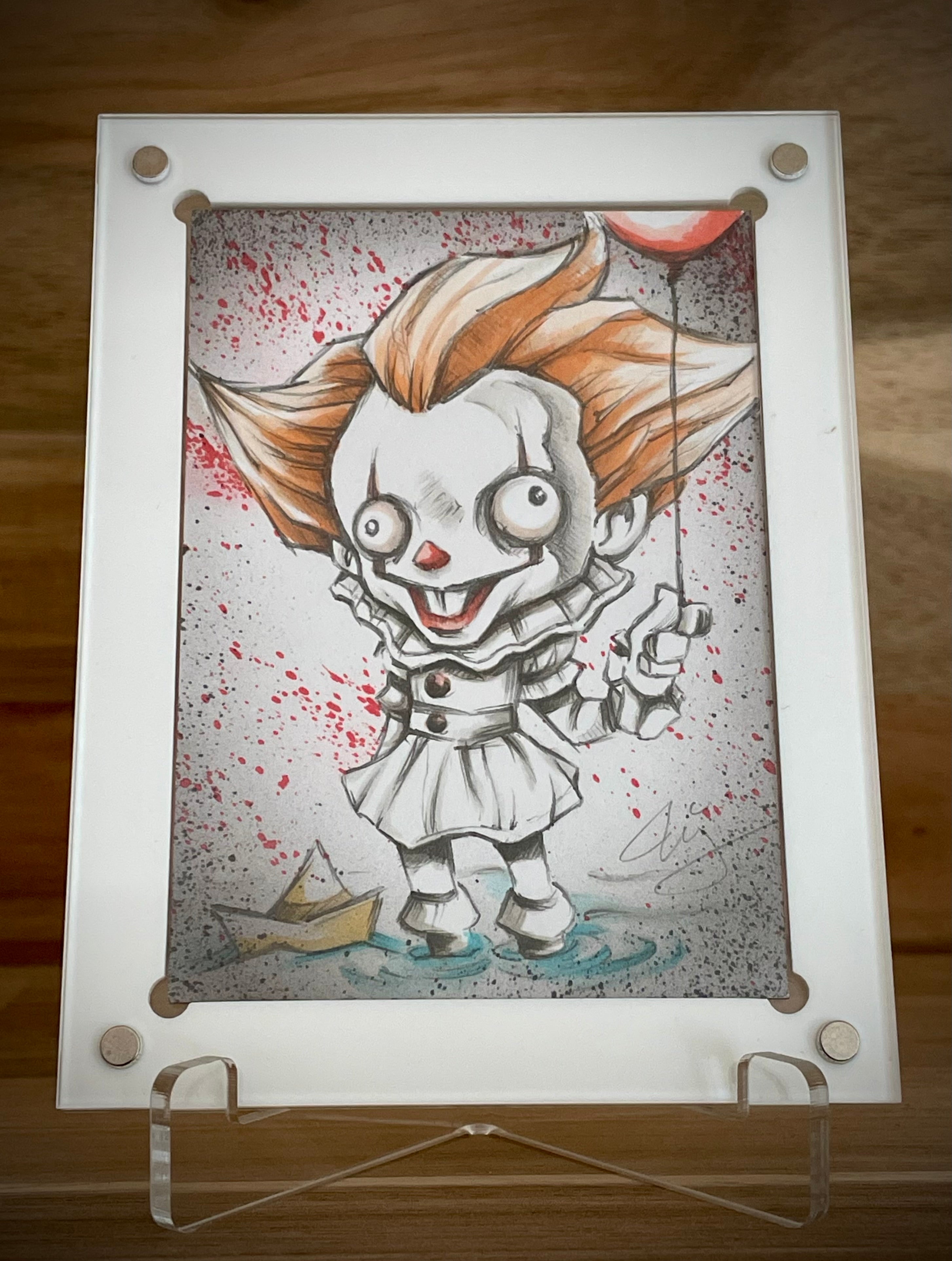 スケッチカード CZX sketchcard スーパーガール　油絵　アクリル Wall Frames | Card & Pack Holders | Sketch Card Displays | Comic