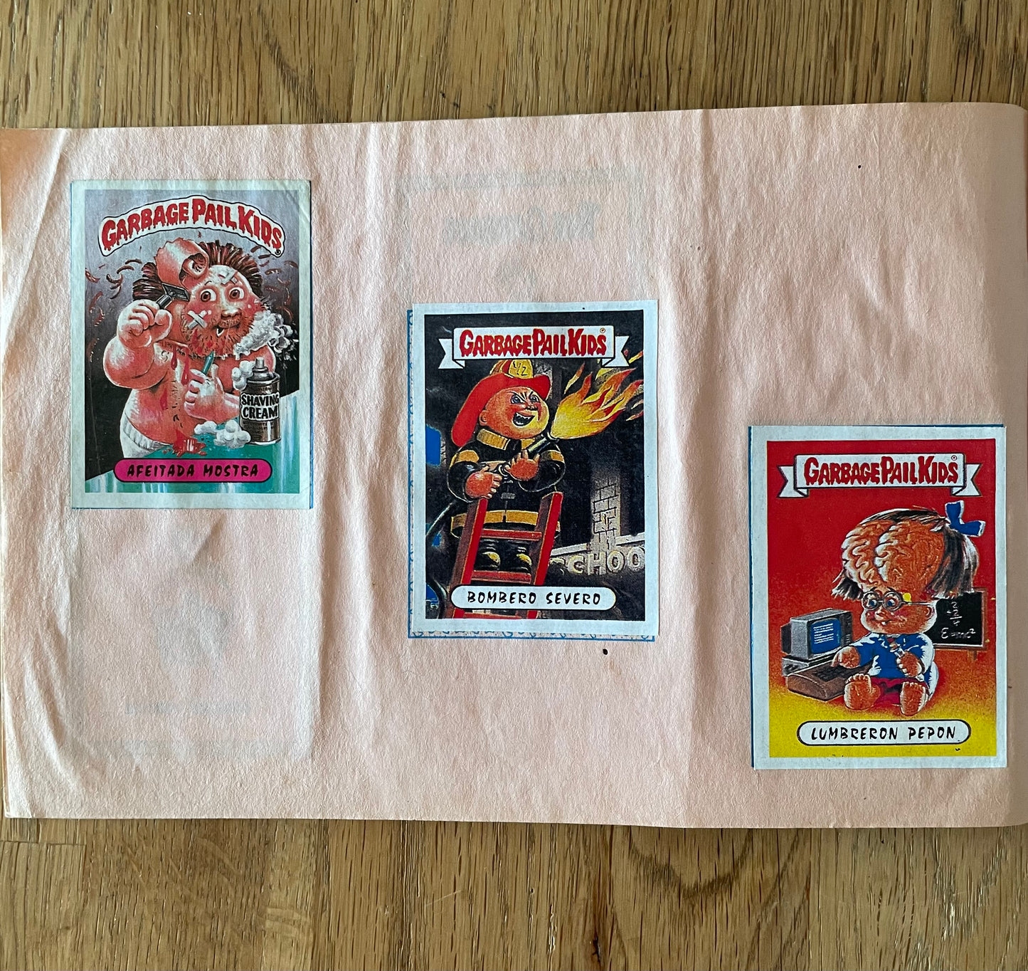 Garbage Pail Kids | The Garbage | ORIGINAL Peru series 2 1991 | FULL album - Acrydis