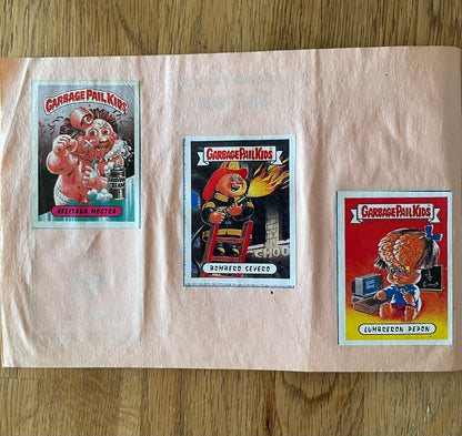 Garbage Pail Kids | The Garbage | ORIGINAL Peru series 2 1991 | FULL album - Acrydis