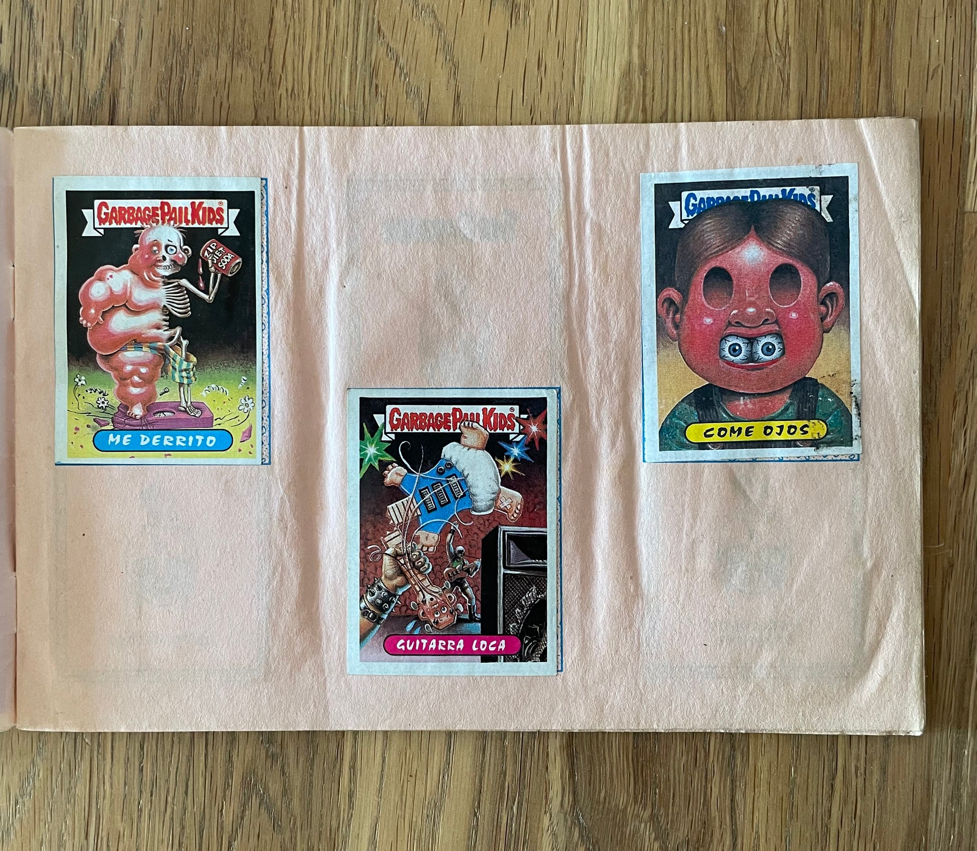 Garbage Pail Kids | The Garbage | ORIGINAL Peru series 2 1991 | FULL album - Acrydis