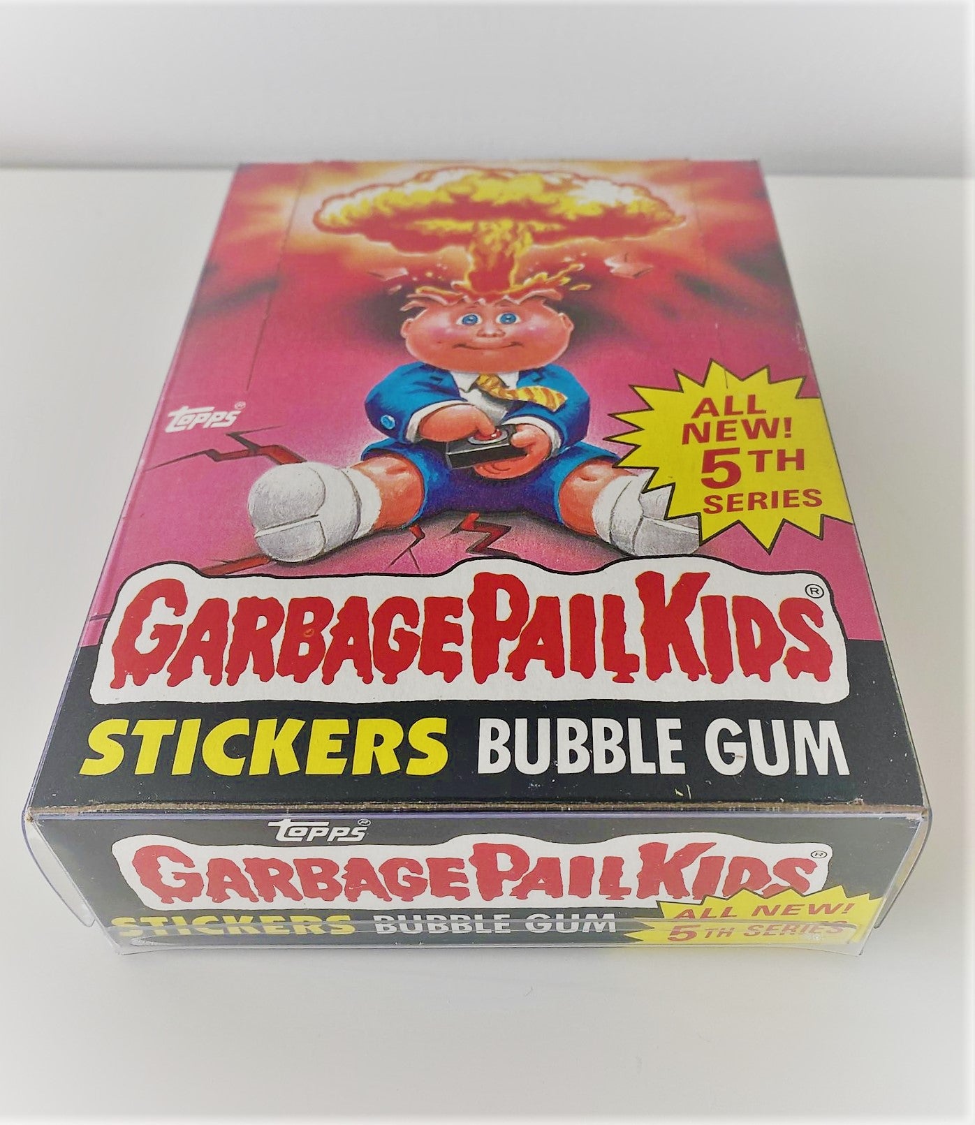 5x Thick DIY Plastic (PET) Protection Boxes For US Garbage Pail Kids Original Series 1-15 Boxes - Acrydis