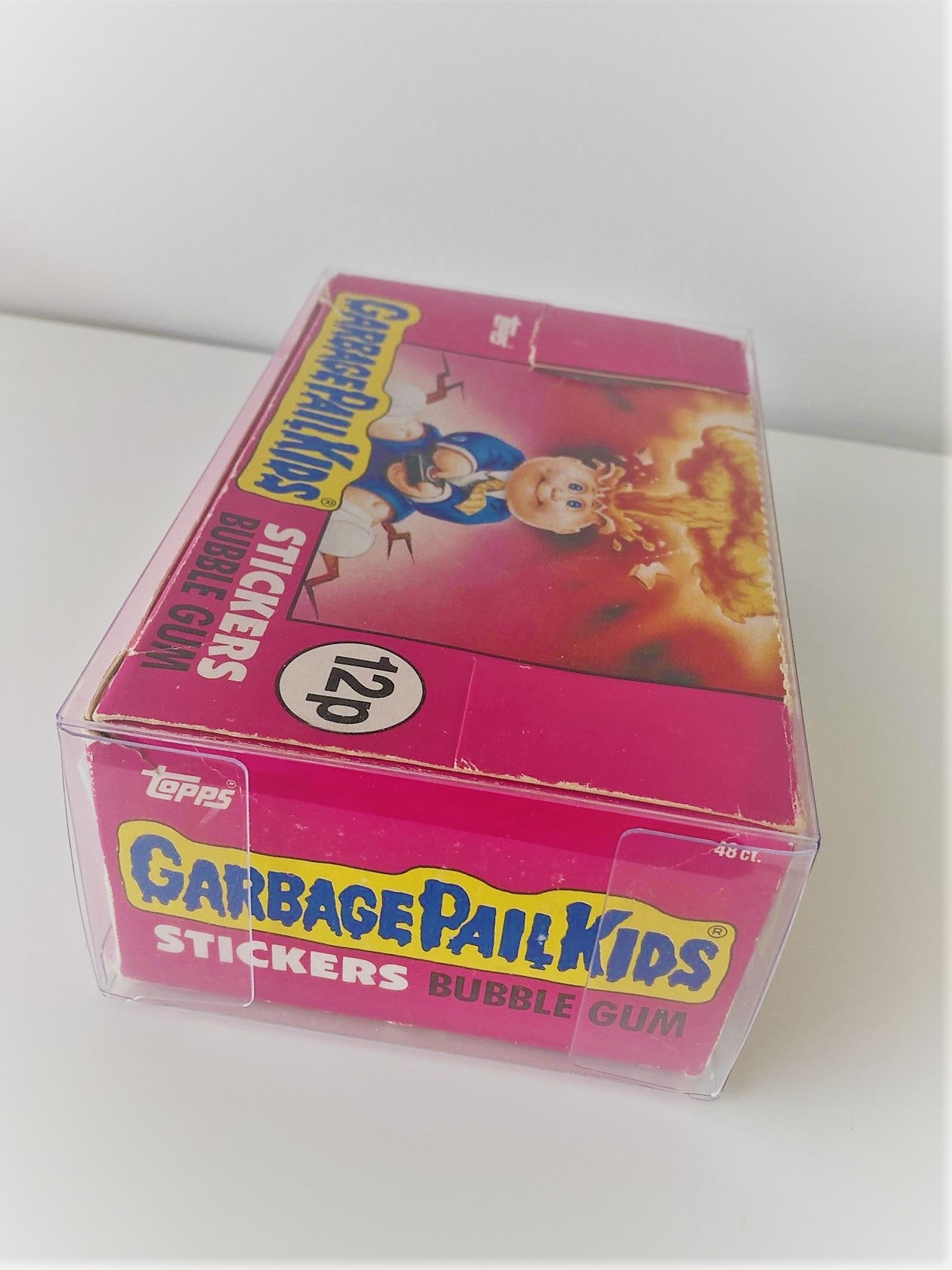 5x Thick DIY Plastic (PET) Protection Boxes For UK Garbage Pail Kids/Garbage Gang Original Series - Acrydis