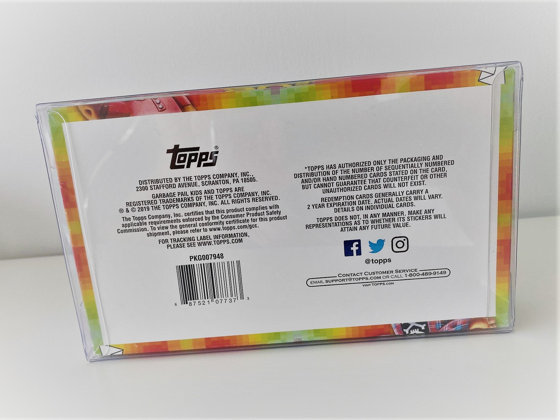 5x Thick DIY Plastic (PET) Protection Boxes For Garbage Pail Kids Collectors Boxes - Acrydis