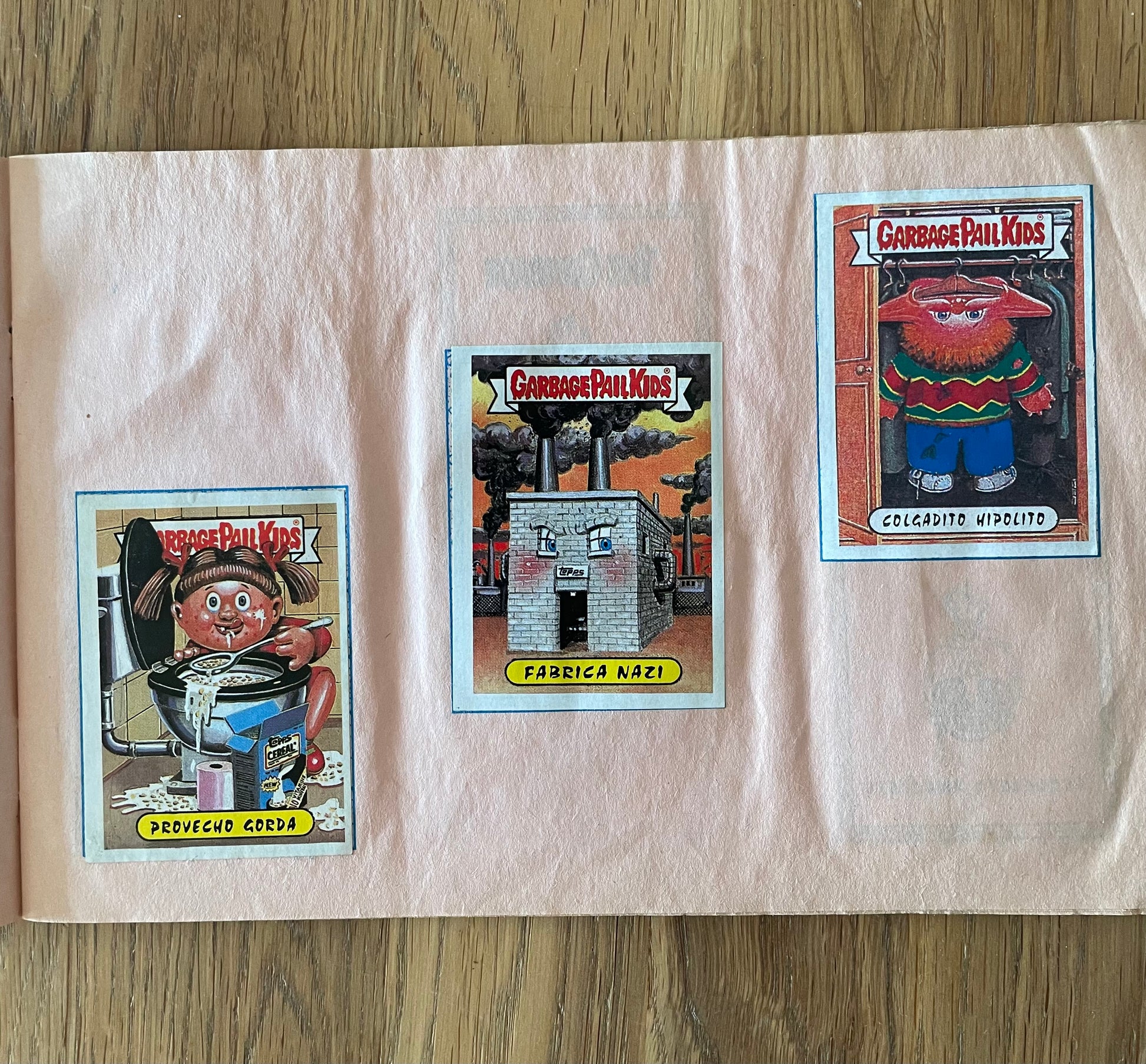 Garbage Pail Kids | The Garbage | ORIGINAL Peru series 2 1991 | FULL album - Acrydis