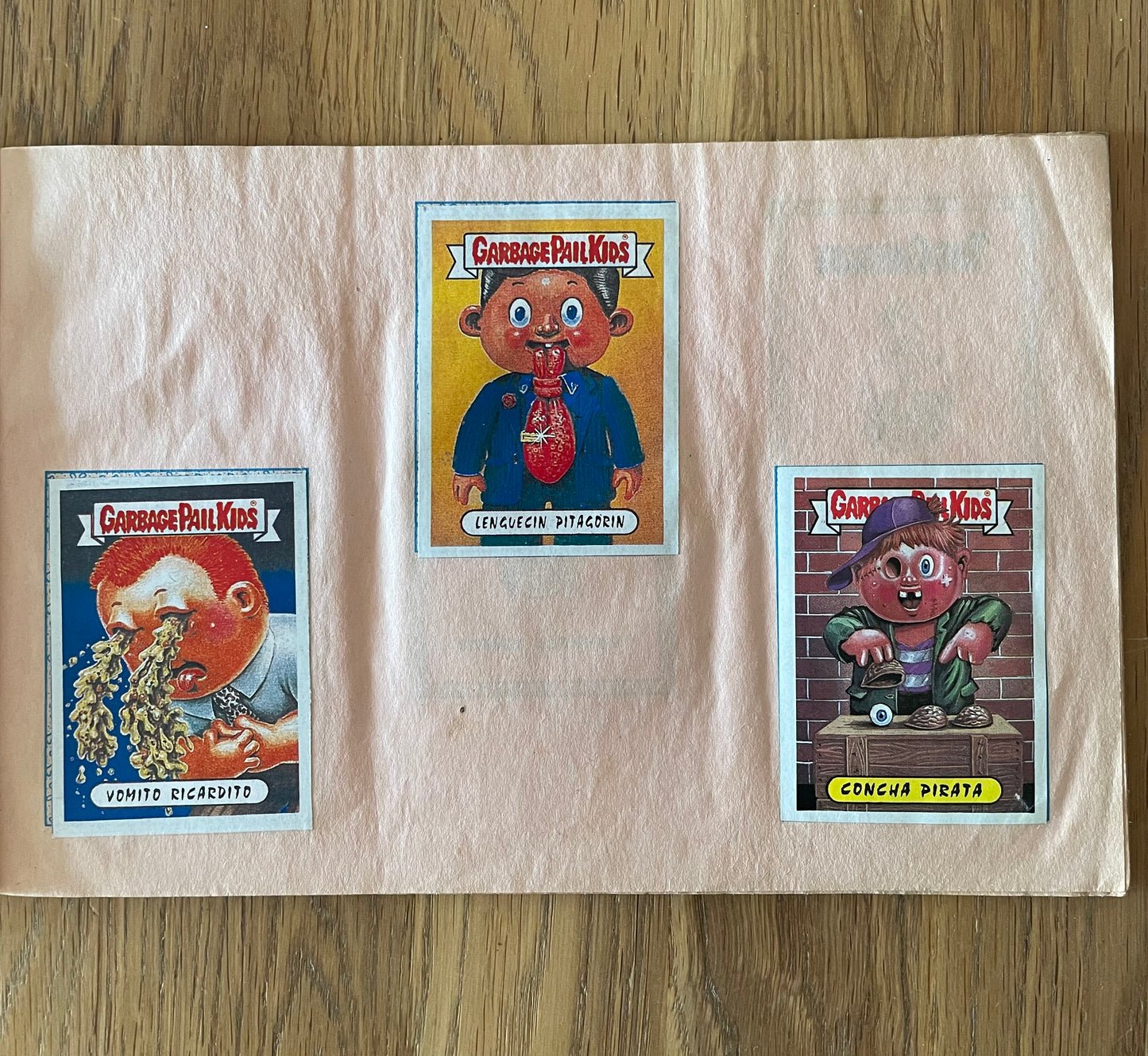 Garbage Pail Kids | The Garbage | ORIGINAL Peru series 2 1991 | FULL album - Acrydis