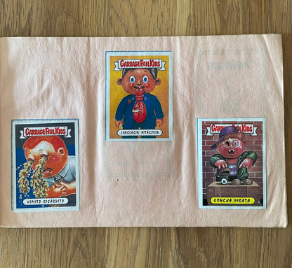 Garbage Pail Kids | The Garbage | ORIGINAL Peru series 2 1991 | FULL album - Acrydis