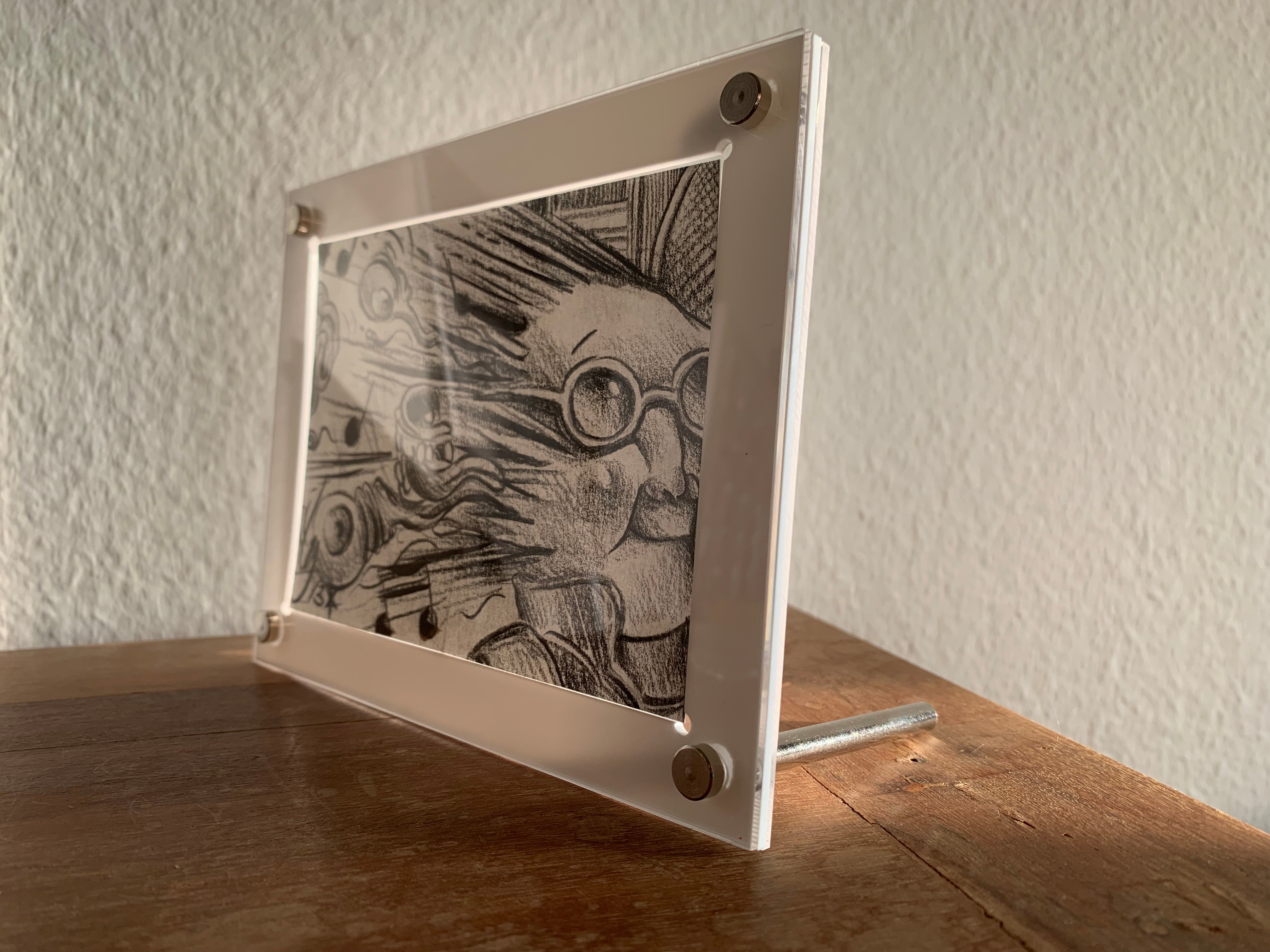 Acrylic Holder/Display/Frame For Panoramic or Pano (double) Sketch ...