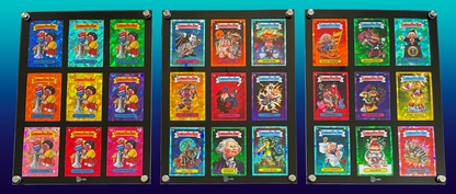 COMING SOON: Card Holder For 9 Standard Size Cards. 'Rainbow' Frame. Now for sleeved cards up to 66x91mm - Acrydis