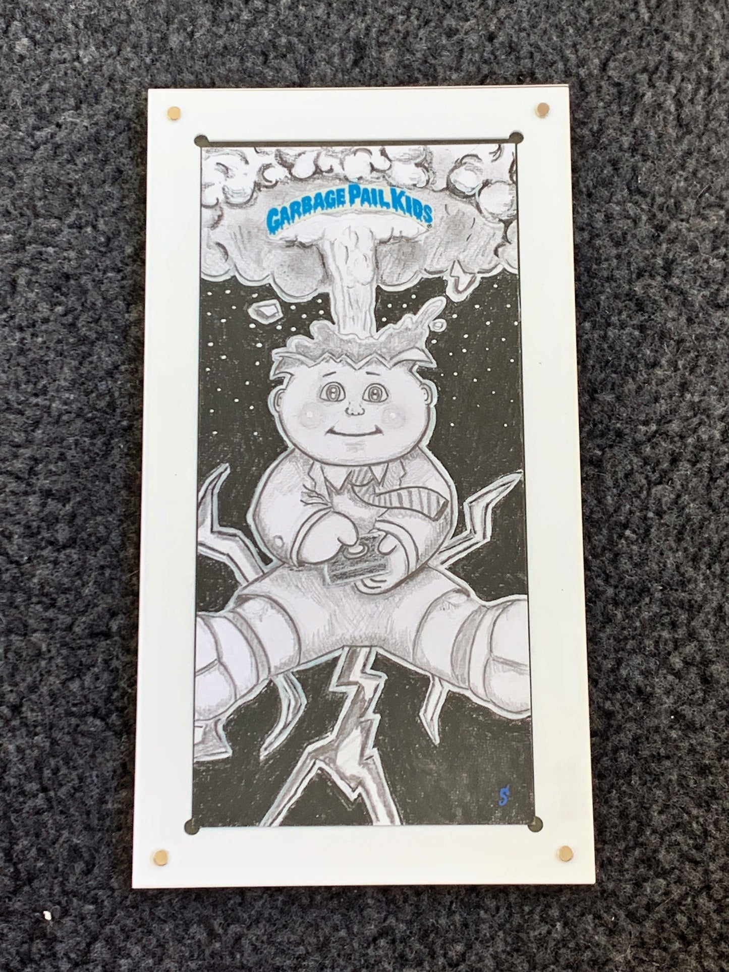 Acrylic Stand/Holder/Frame For Triptych (triple) Sketch Cards - Acrydis