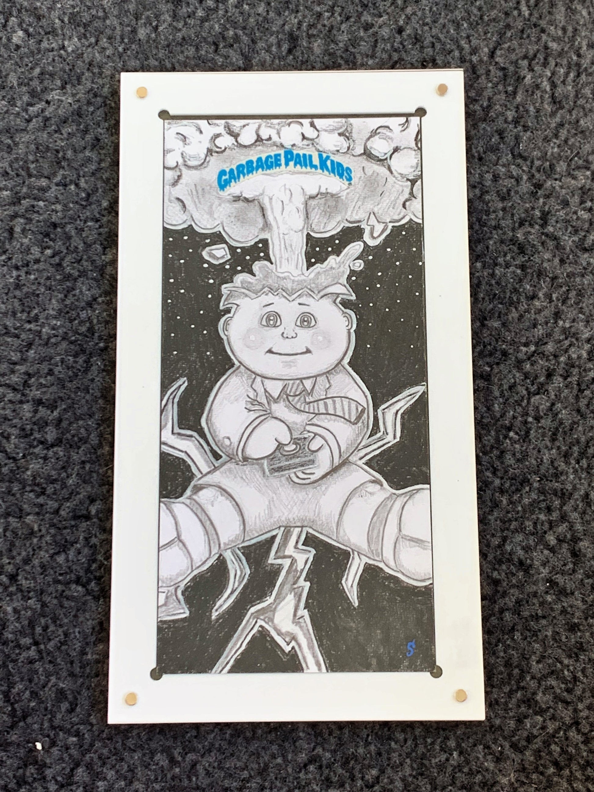 Acrylic Stand/Holder/Frame For Triptych (triple) Sketch Cards - Acrydis