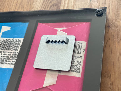 1x 3M Sawtooth For Wall Hanging - IDEAL FOR MAGNETIC FRAMES AND HOLDERS - Acrydis