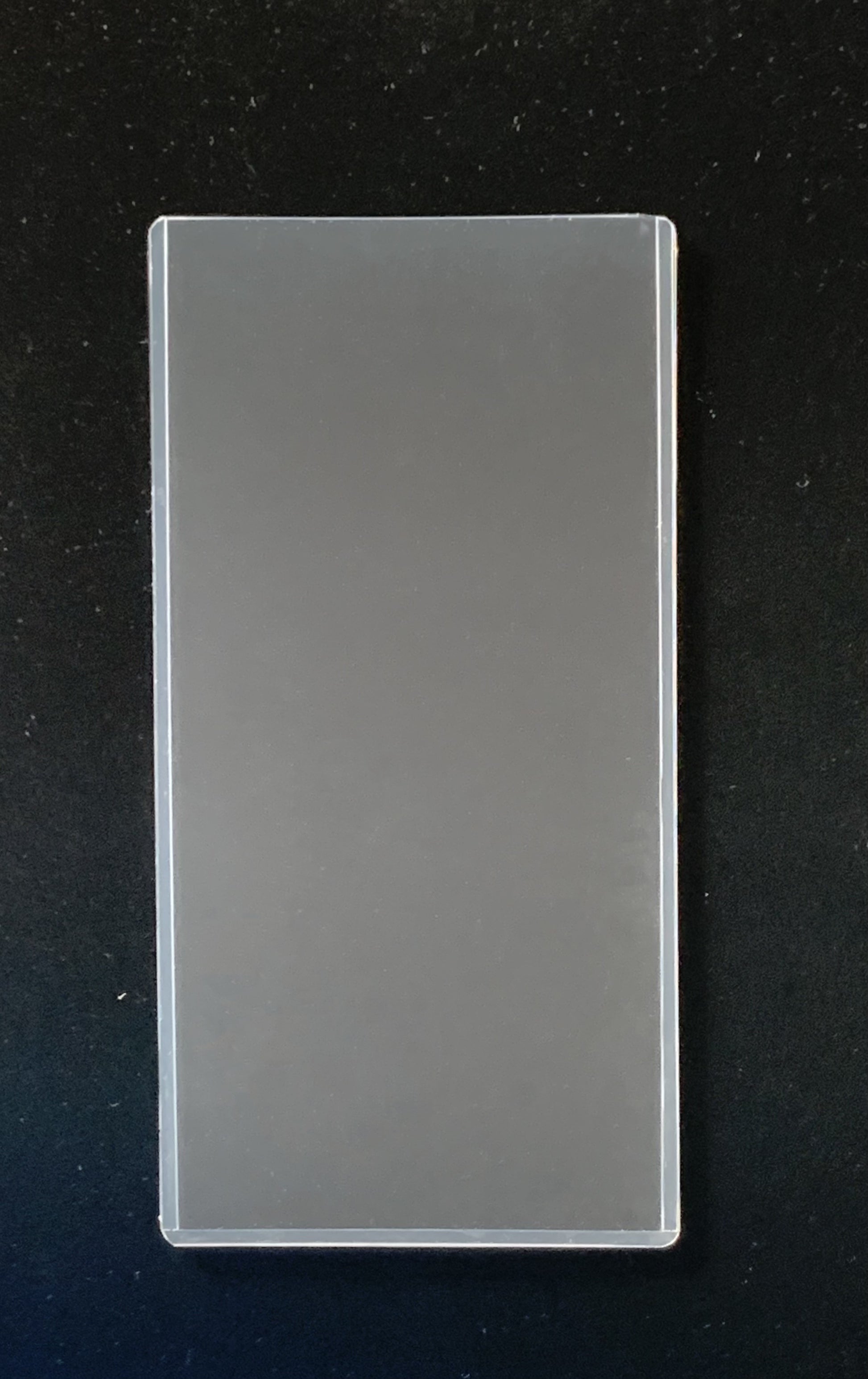 4'' x 8'' Toploaders for triptych sketch cards or triple standard cards - Acrydis