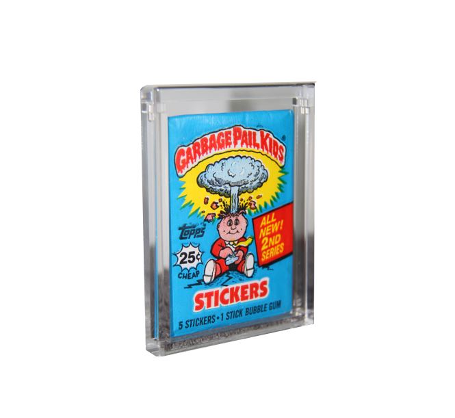 Acrylic Protective Box for 2-1/2 inches by 3-1/2 inches, 1/4 thick wax packs. - Acrydis