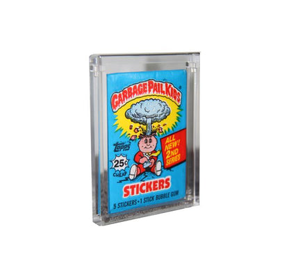 Acrylic Protective Box for 2-1/2 inches by 3-1/2 inches, 1/4 thick wax packs. - Acrydis