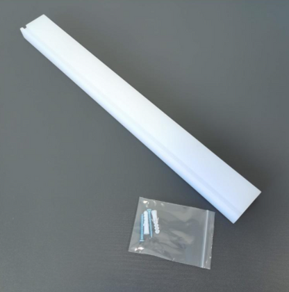 White Acrylic Shelf for (5) PSA slabs and/or (5) One Touch 35pt