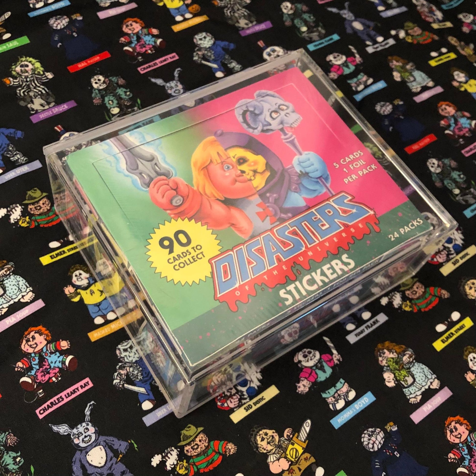 Protective Case For Mark Pingitore's Independent Series 24-pack boxes (The Horrorible, Nintendopes, Disasters, etc.) - Acrydis