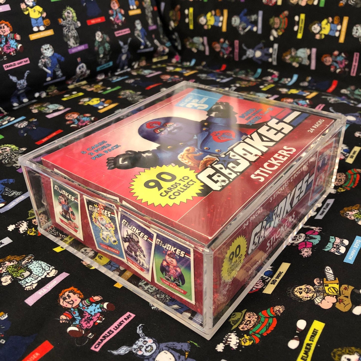 Protective Case For Mark Pingitore's Independent Series 24-pack boxes (The Horrorible, Nintendopes, Disasters, etc.) - Acrydis