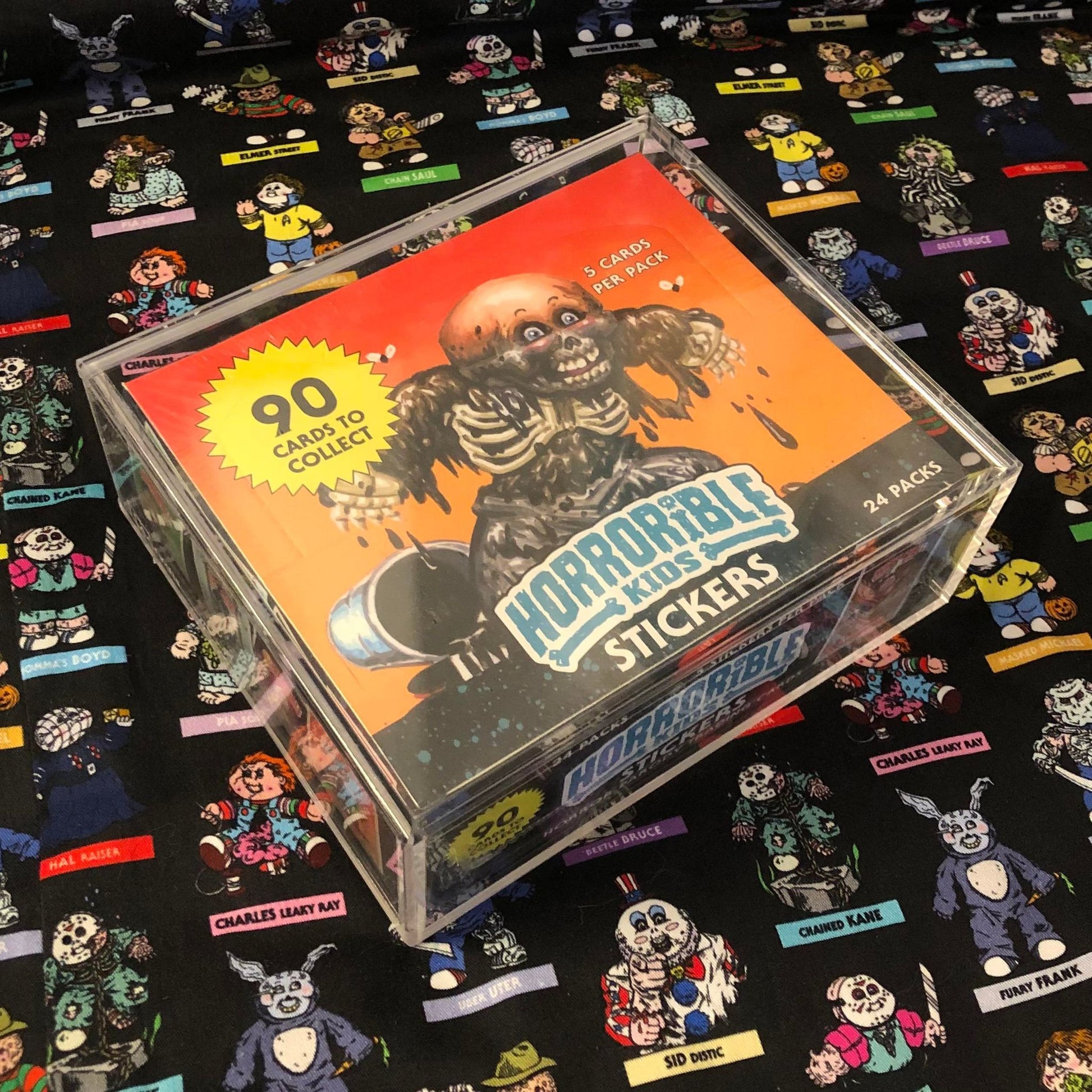 Protective Case For Mark Pingitore's Independent Series 24-pack boxes (The Horrorible, Nintendopes, Disasters, etc.) - Acrydis