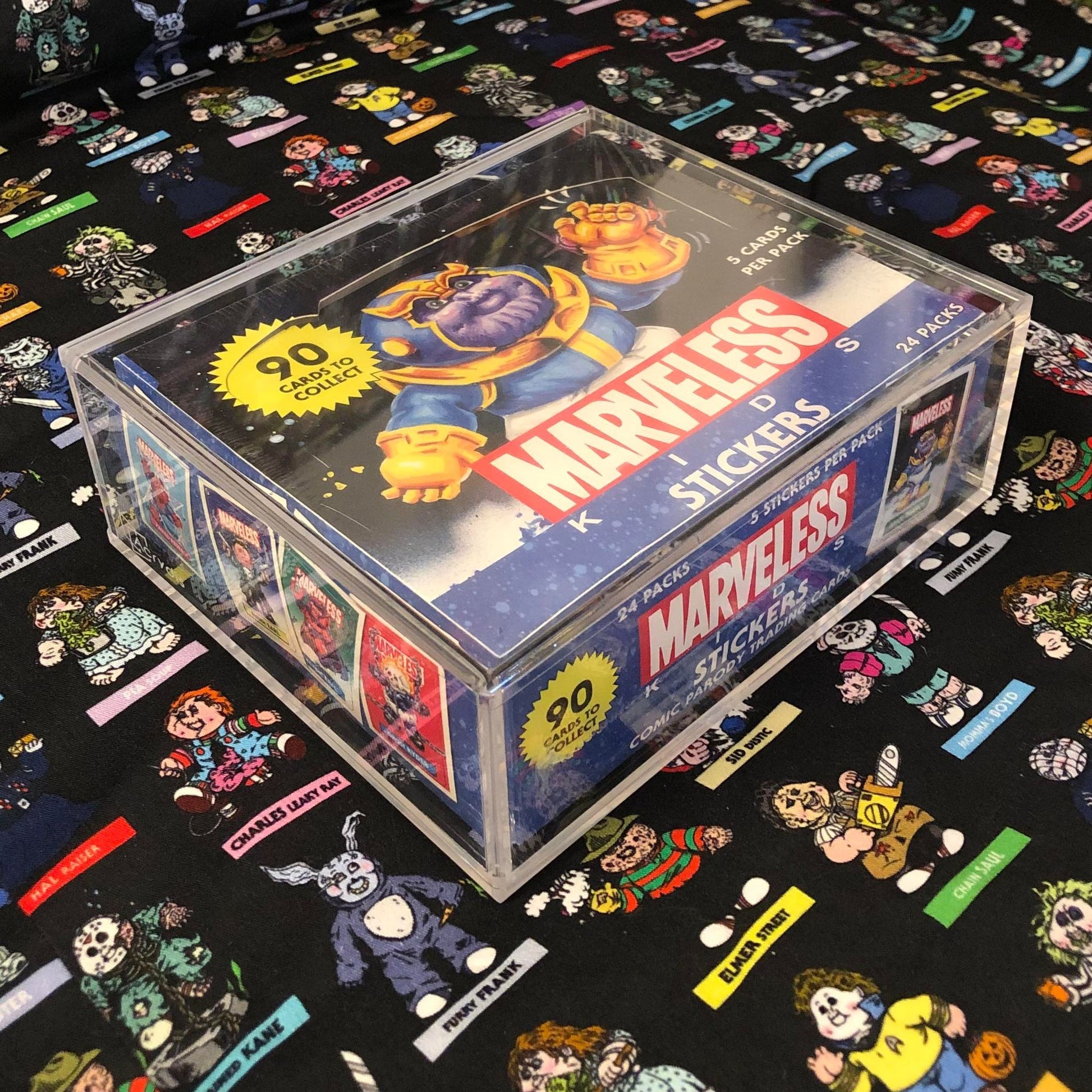 Protective Case For Mark Pingitore's Independent Series 24-pack boxes (The Horrorible, Nintendopes, Disasters, etc.) - Acrydis