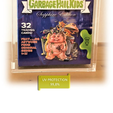 ACRYLIC PROTECTIVE CASE TOPPS GARBAGE PAIL KIDS SAPPHIRE BOX 2020