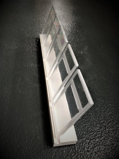 White Acrylic Shelf for (5) PSA slabs and/or (5) One Touch 35pt