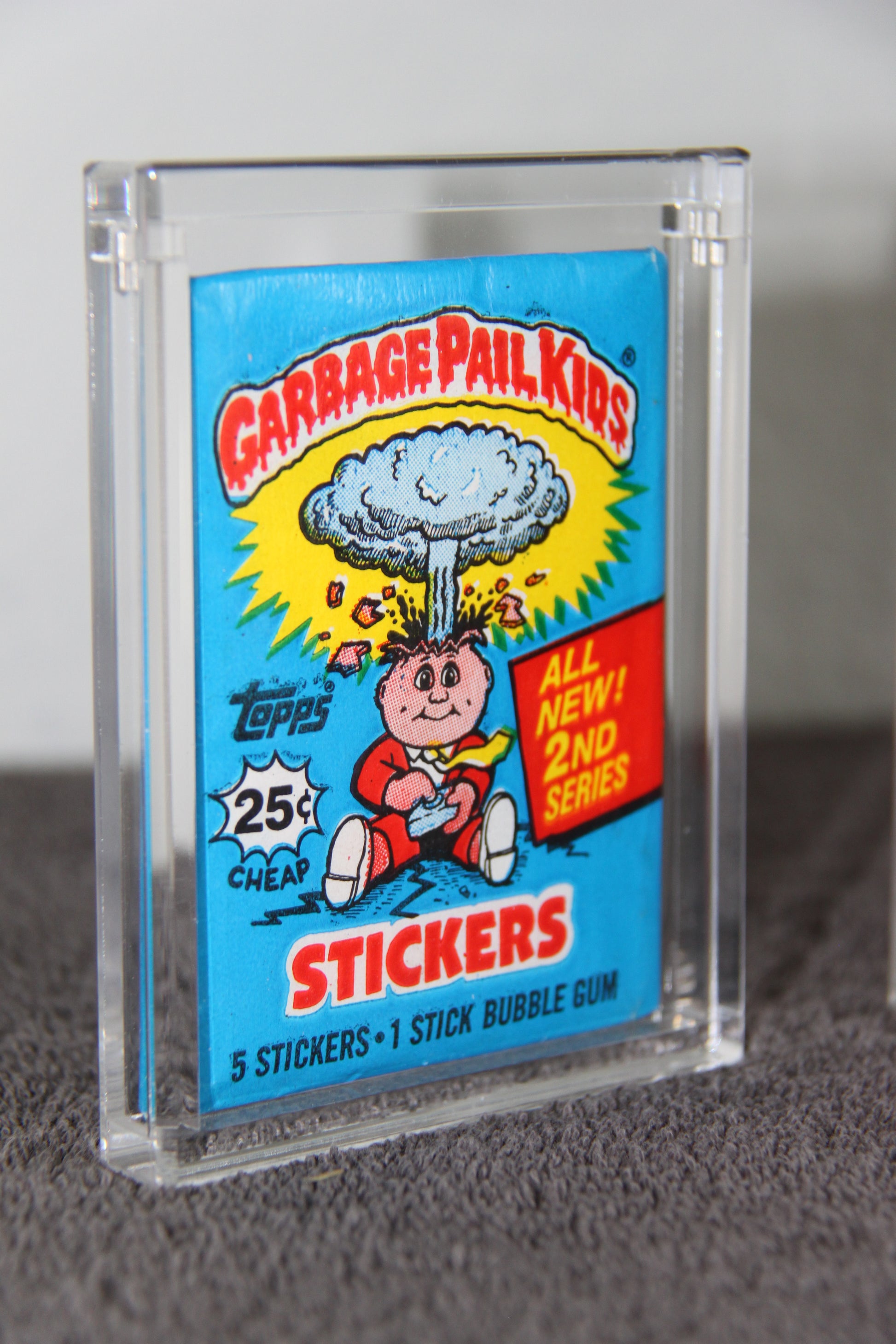 Protective Box for 2-1/2 inches by 3-1/2 inches, 1/4 thick wax packs. - Acrydis