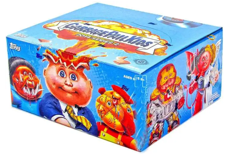 Acrylic protective Box For Topps Garbage Pail Kids Standard 24x Packs Hobby Box (Flashback 1/2/3 - BNS 1/2/3 etc.) - Acrydis