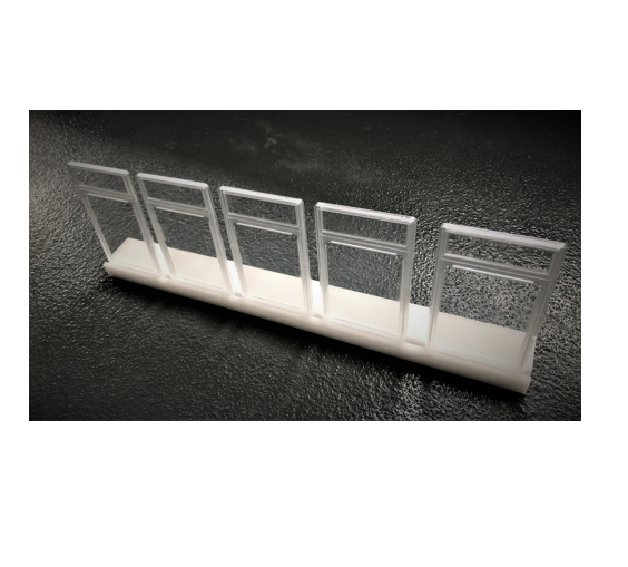 White Acrylic Shelf for (5) PSA slabs and/or (5) One Touch 35pt