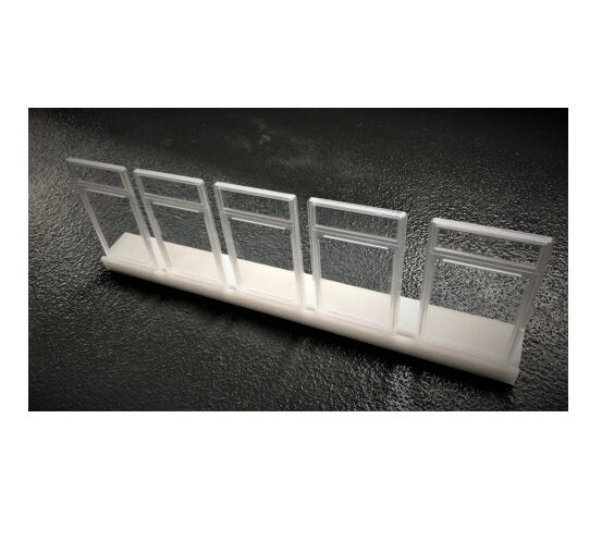 Acrylic Desktop or Wall Shelf for (5) PSA - BGS - Becketts Slabs and/or (5) One Touch 35pt - Acrydis