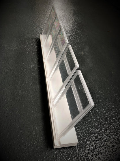Acrylic Desktop or Wall Shelf for (5) PSA - BGS - Becketts Slabs and/or (5) One Touch 35pt - Acrydis